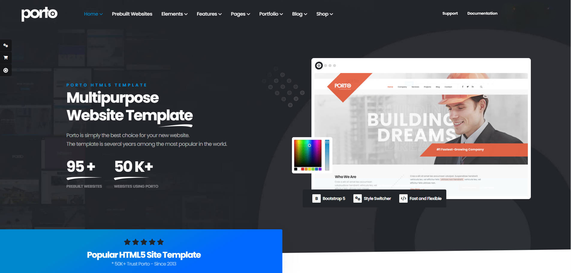 porto (V12.1.0)-porto是一个可用于多场景的前端html模版