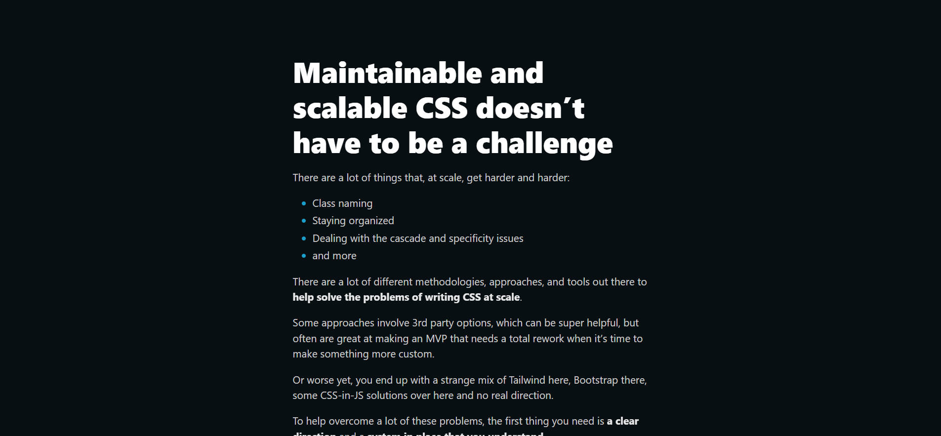 beyond css-css最佳实践的最好学习资源